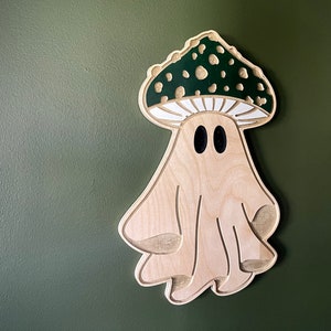 Mushroom Spirit Forest Green image 1