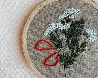 Embroidery Kit: Yarrow Harvest