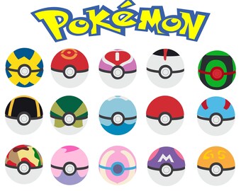 Pokemon Logo Svg Etsy