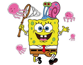 Download Svg Clipart Png Scrapbooking Clipart Svg Cartoon Clipart Pdf Svg Clipart Eps Jellyfishing Cutfile Cricut Svg Svg Spongebob Clip Art Art Collectibles