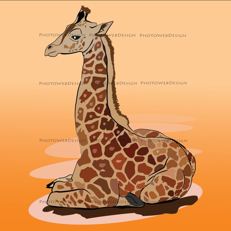 Download Sweet Baby giraffe SVG. Cut files. Printable print ...