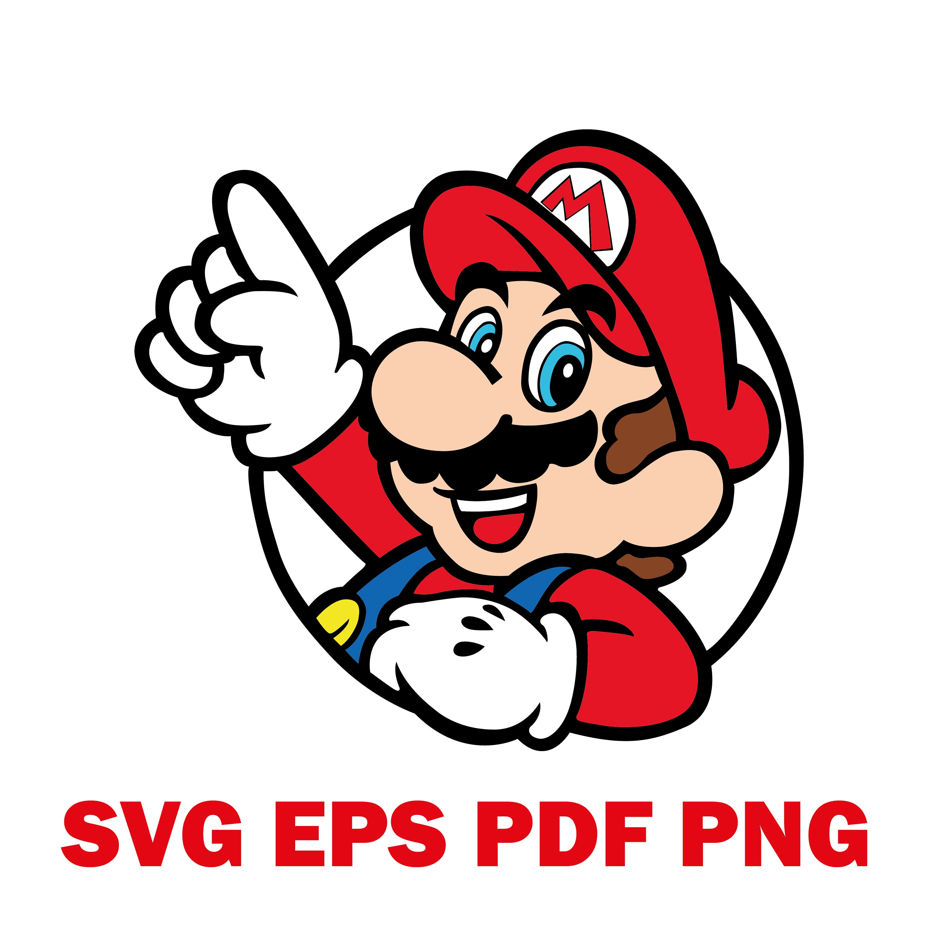 Super Mario Bros SVG