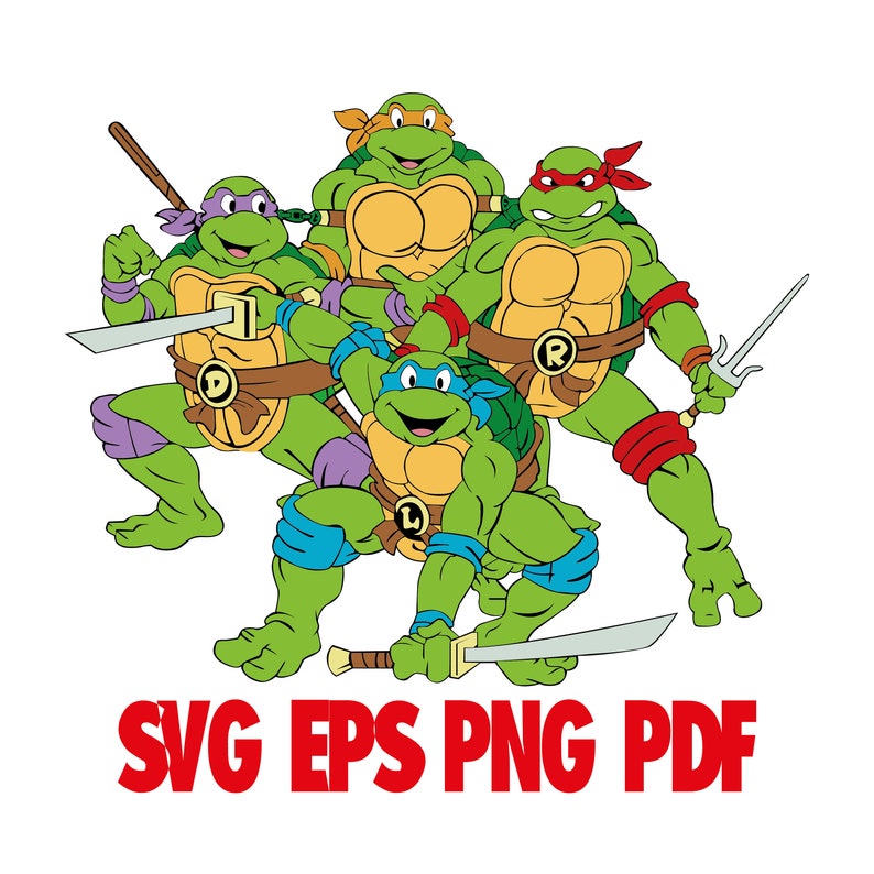 Download Scrapbooking Clipart Png Transparent Cricut Svg Pdf Printable Print Eps Turtles Svg Digital Clipart Teenage Mutant Ninja Turtles Clipart Clip Art Art Collectibles Delage Com Br