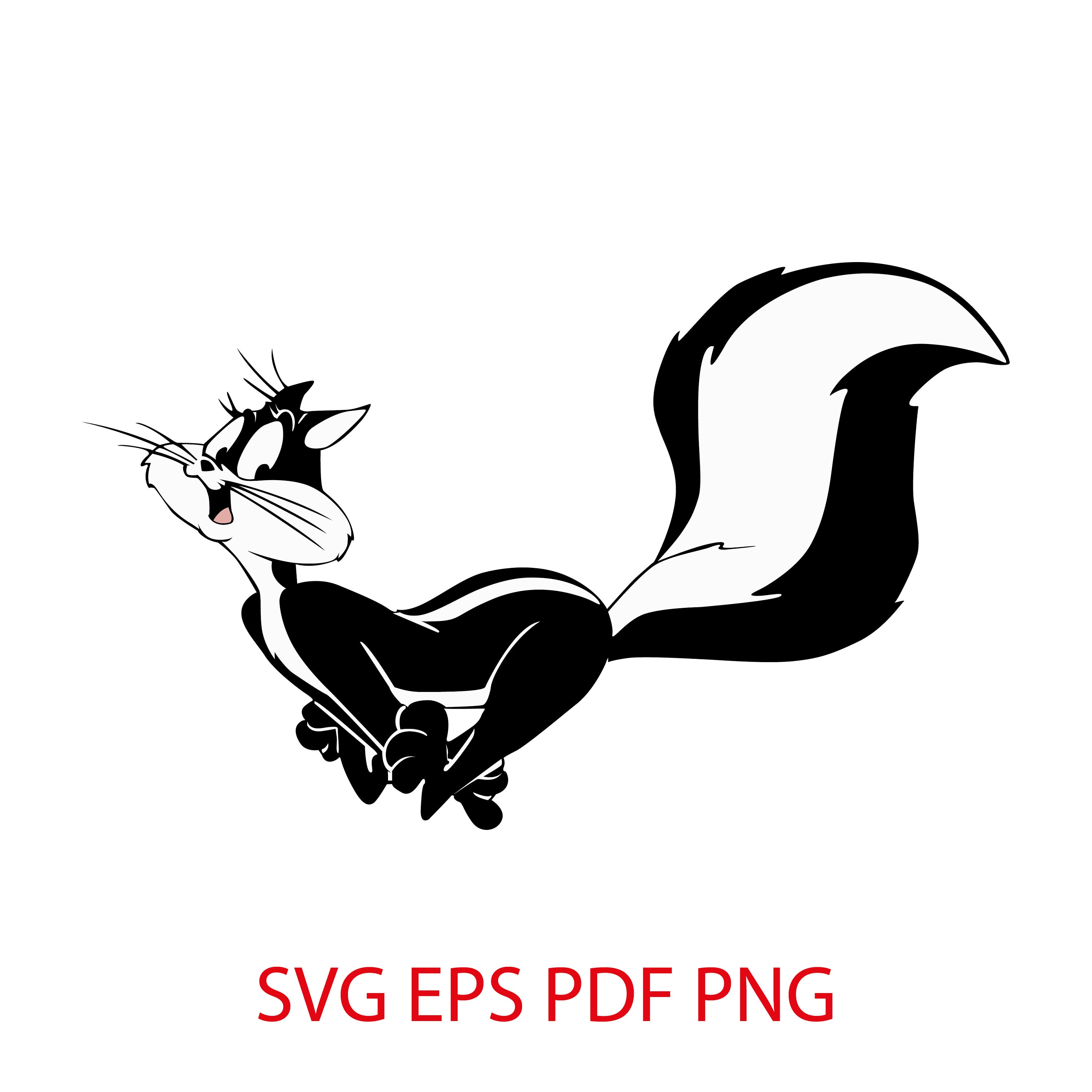 Penelope Svg Penelope Pussycat Looney Tunes Coloring Page Penelope Clipart Penelope