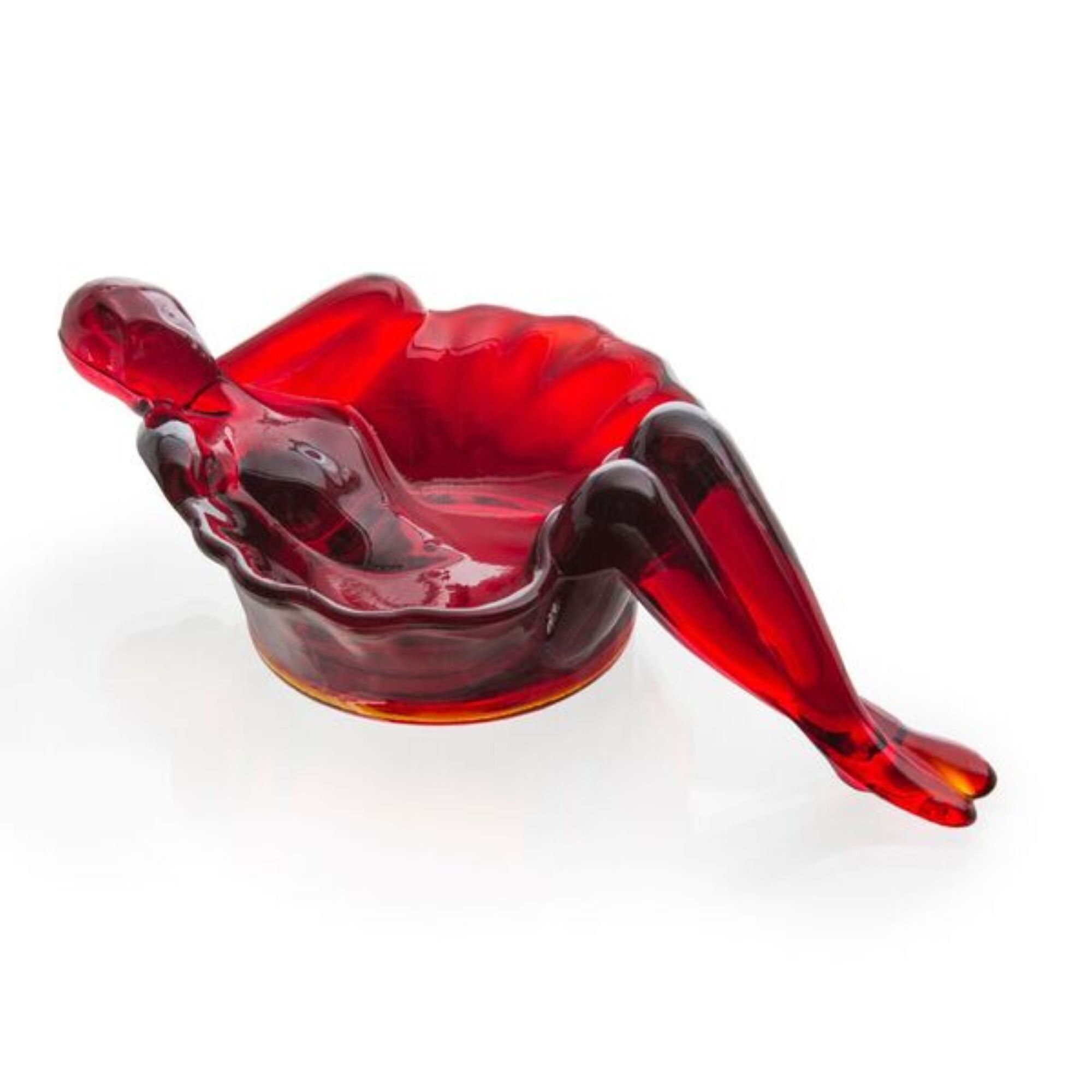 Mosser Glass Vintage Style Bathing Beauty Soap or Trinket Dish Etsy