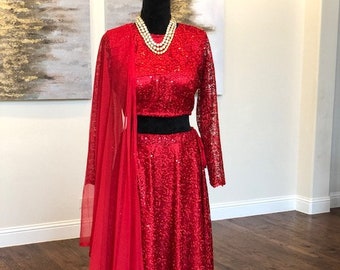 Lehereya kurta hand painted to form the lehereya pattern; adorned with intricate ari and sequin hand work.