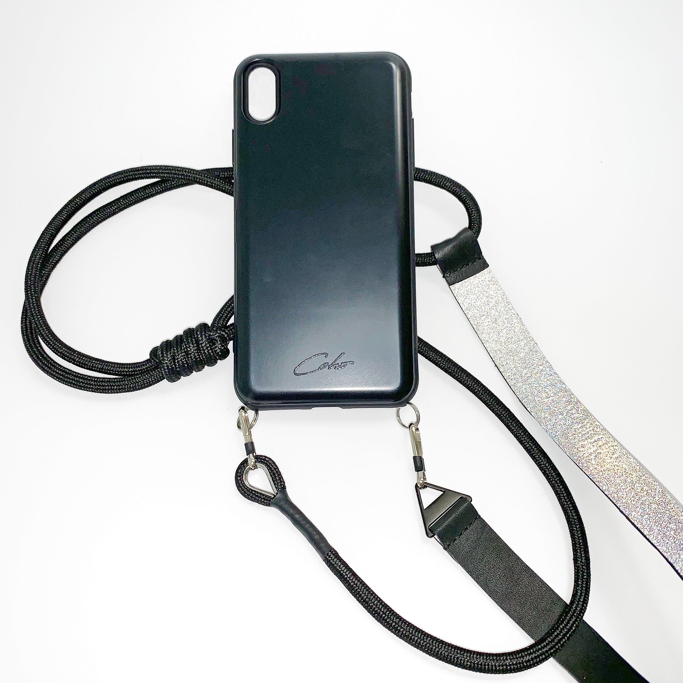 Card Holder Phone Case Crossbody Strap in Reflective or Etsy