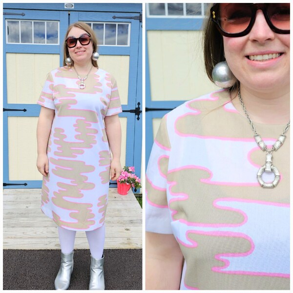 Plus Size Mod Dress - Etsy