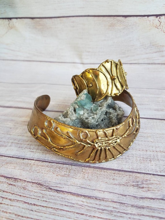 Vintage hotsell brutalist jewelry