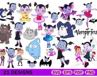 Vampirina Svg Etsy