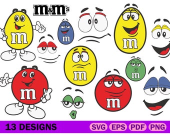 Download M And M Faces Etsy