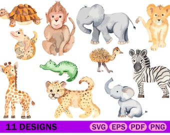 Download Baby Animal Svg Etsy