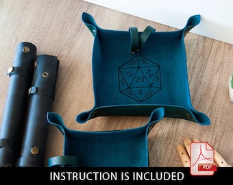 Leather valet tray pattern,Leather catchall tray pdf,Catchall tray pattern,Valet tray pdf