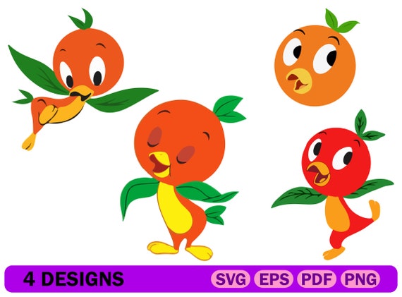 Download Orange Bird Svgorange Bird Pngflorida Orange Bird Svgorange Etsy