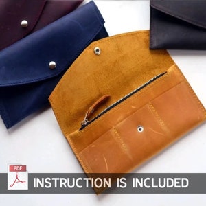 Leder Brieftasche Muster, Brieftasche Muster, Brieftasche Pdf, Leder Brieftasche Pdf, Männer Brieftasche Pdf, Frauen Brieftasche Pdf, Leder Brieftasche Muster