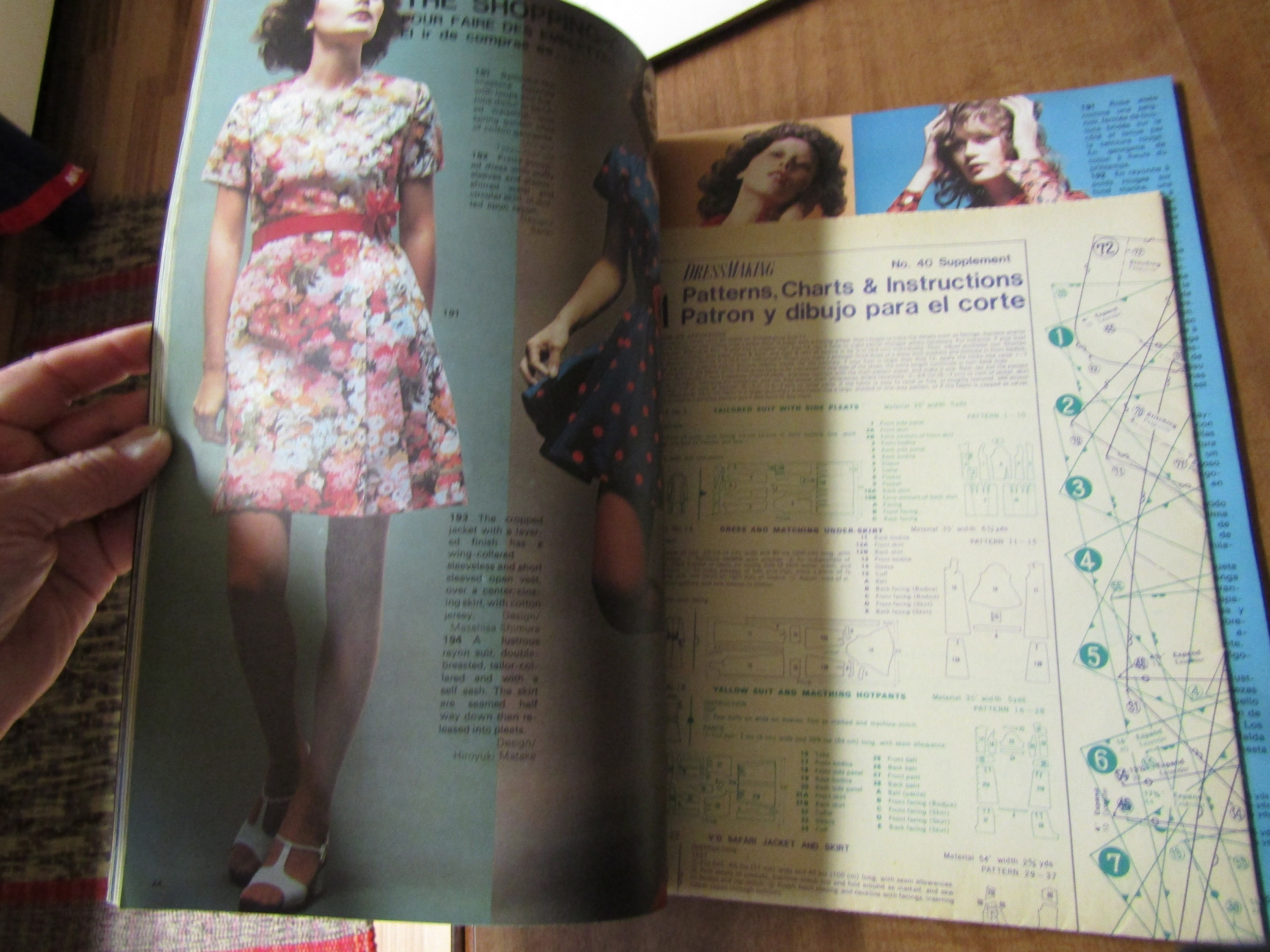 RARE Vintage Dressmaking Magazine International Quarterly No. 40 1971