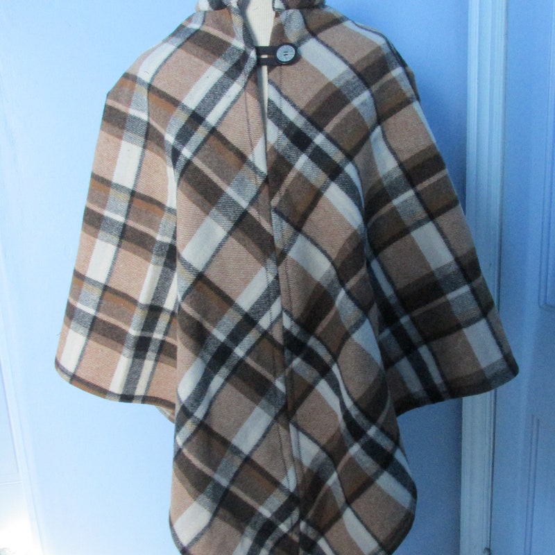 woolen poncho shawl