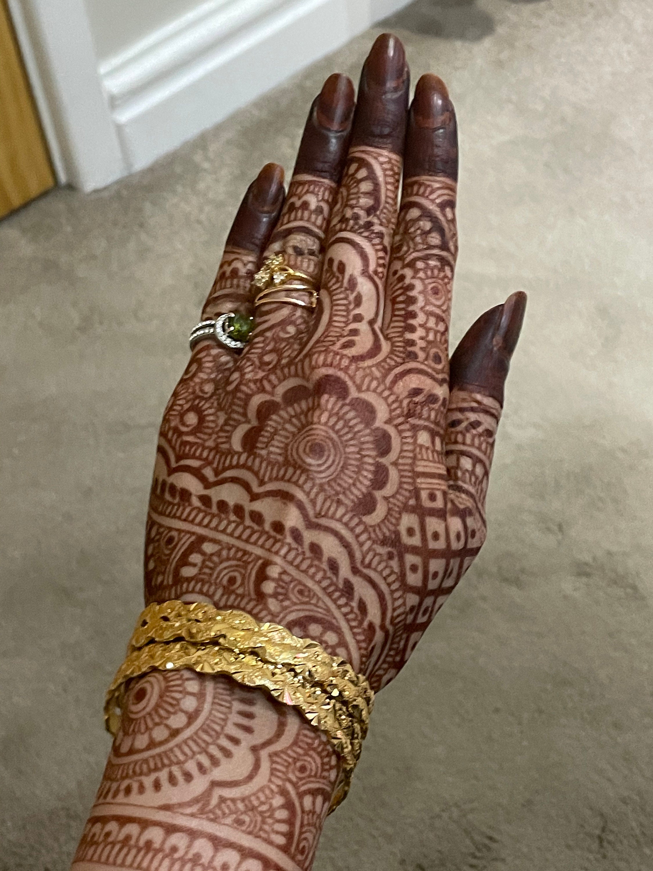 3 Pack Natural Henna/Mehndi cones Etsy