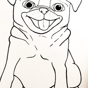 Caricature-style Hand-drawn Pet Drawings