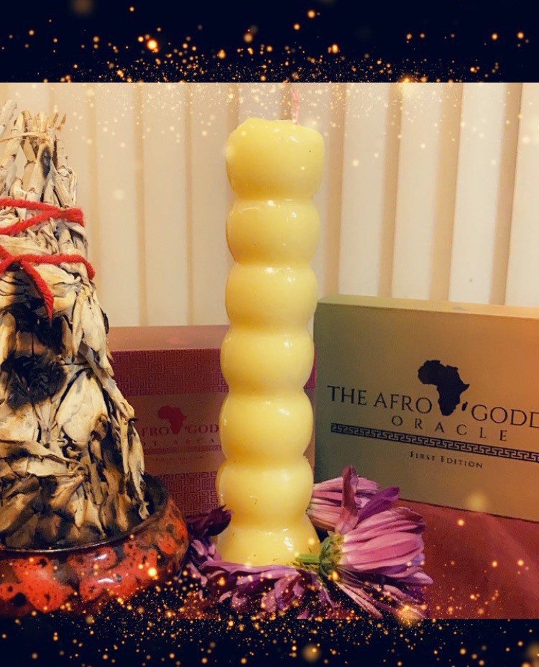 7 Day Knob Candle 7 Knob Candle Wishing Candle 7 Chakras Etsy