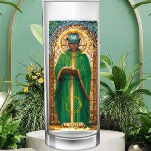 Saint Tyler the Creator 7-Day Candle – Chromakopia Collection | Saint Tyler Candle| Saint Chroma Candle | St. Chroma Candle | Rap Candle