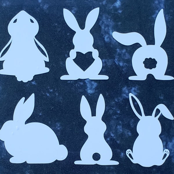 Bunny Vinyl Decal | Rabbit sticker | Cute bunny | Rabbit owner | Bunny lover | pet | Bunny Rabbit