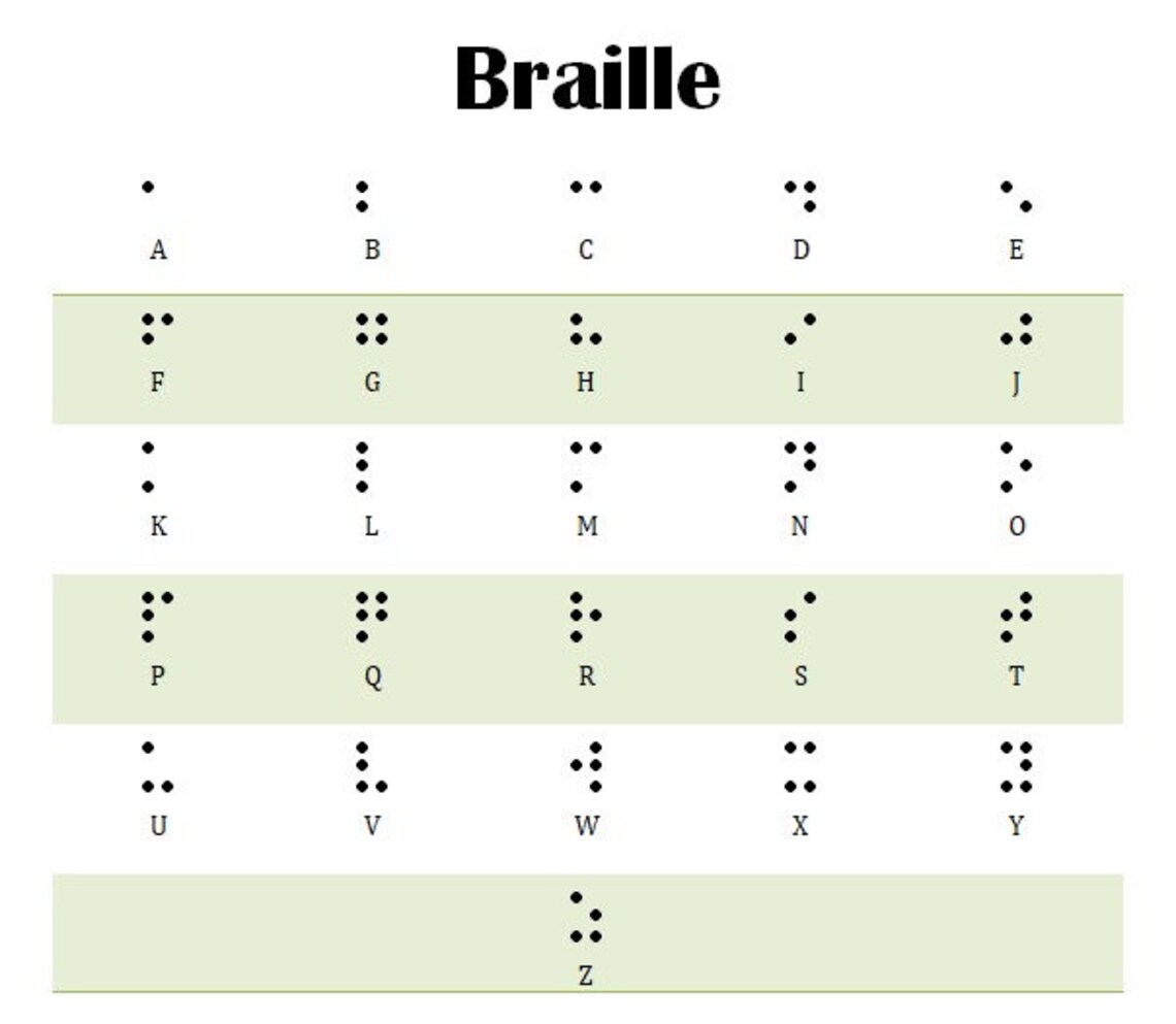Braille Morse code Tribal Or Barcode Name or Word Decal Etsy