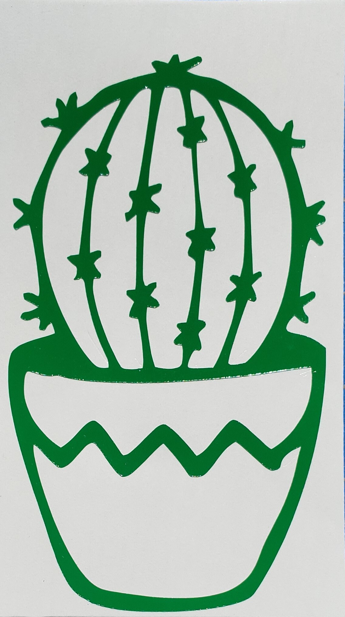 Cactus Vinyl Decal Nature Cactus Lovers Plants Desert Etsy