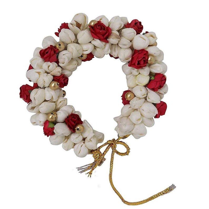 Hair Bun Gajra Flower Artificial Juda Accessories for Women in Etsy