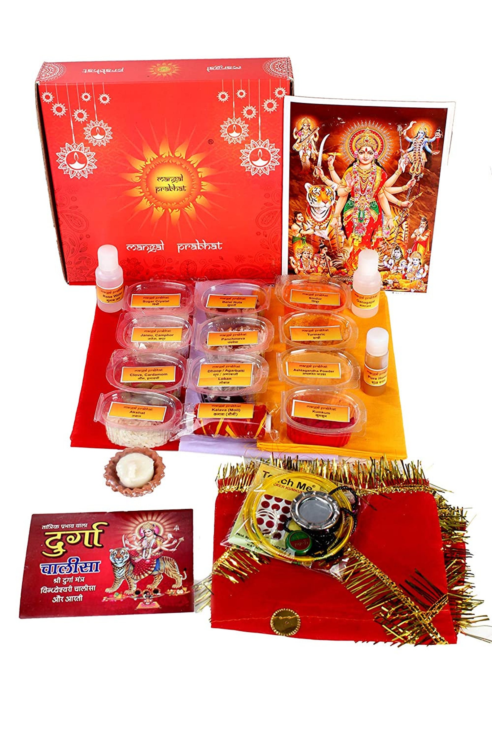 Navratri/navdurga MATA Puja/pujan Items With Puja Vidhi Etsy