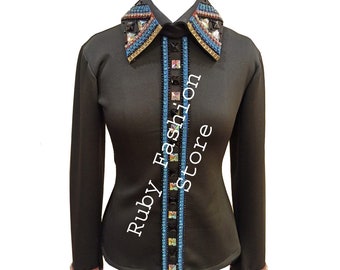 Western Women Black Base Shirt