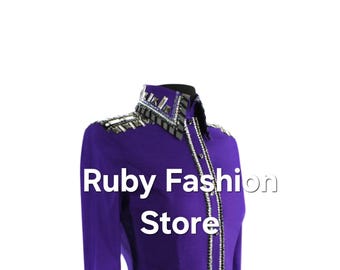 Western Show Shirt: Women's Rodeo Queen Rail Shirt