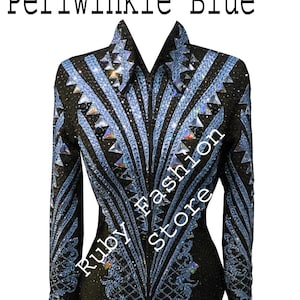 Western Women Black Base Showmanship Jacket