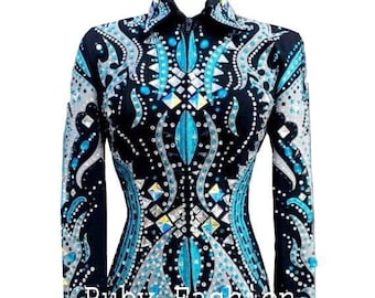 Aquamarine Western Custom Showmanship Jacket