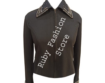Western Women Black Base Shirt
