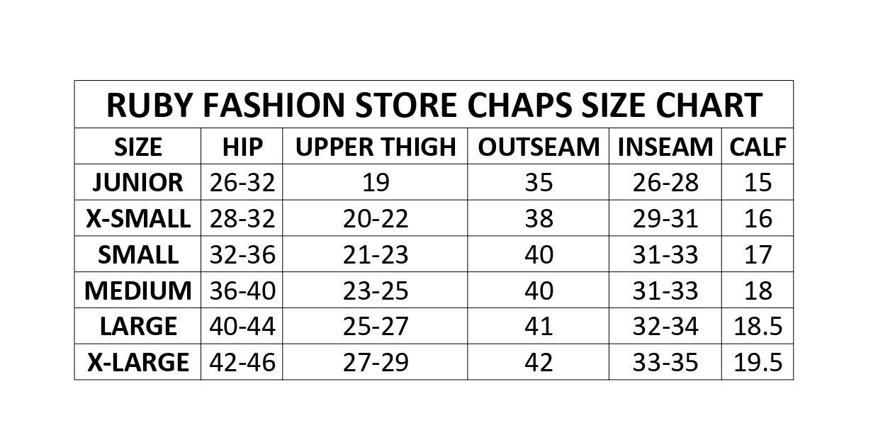 Chaps (jambières) En Cuir Ou Daim Sur Mesure - Neuf - Fabriqué USA (R Bar K)