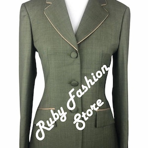 Riding Show Green Coat