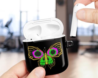 Arcane's Jinx Butterfly Bomb Airpod Case