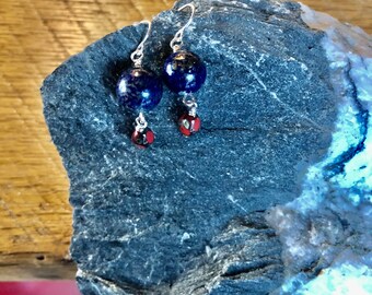 Rich Lapis Lazuli Earrings