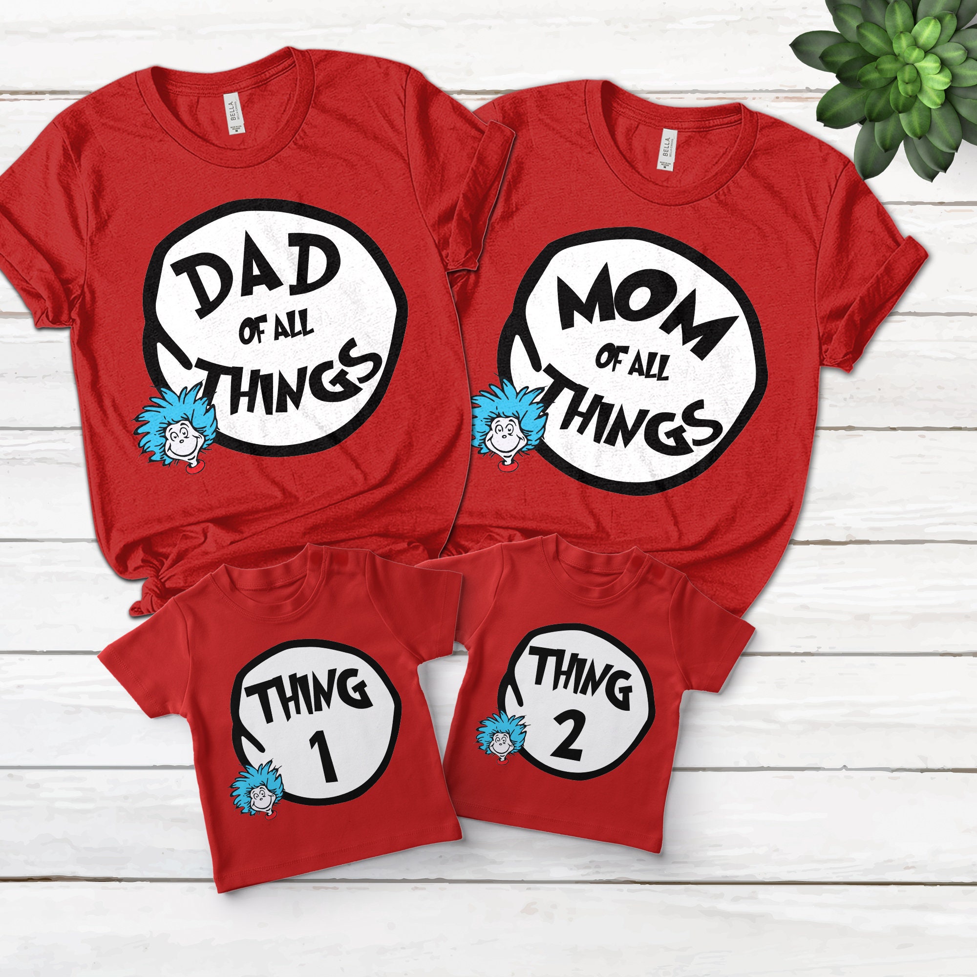 Thing 1 Thing 2 shirts,Things Shirts,Mom Of All Things ,Dad Of All Th…