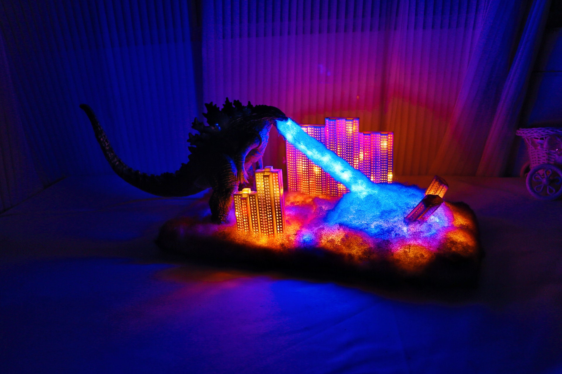 Monster Atomic Breath Monster Godzilla Monster Night Light