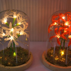 The other side flower Manzhu Shahua mandala flower night light handmade gift lamp table lamp desktop decoration immortal lantern gift lamp