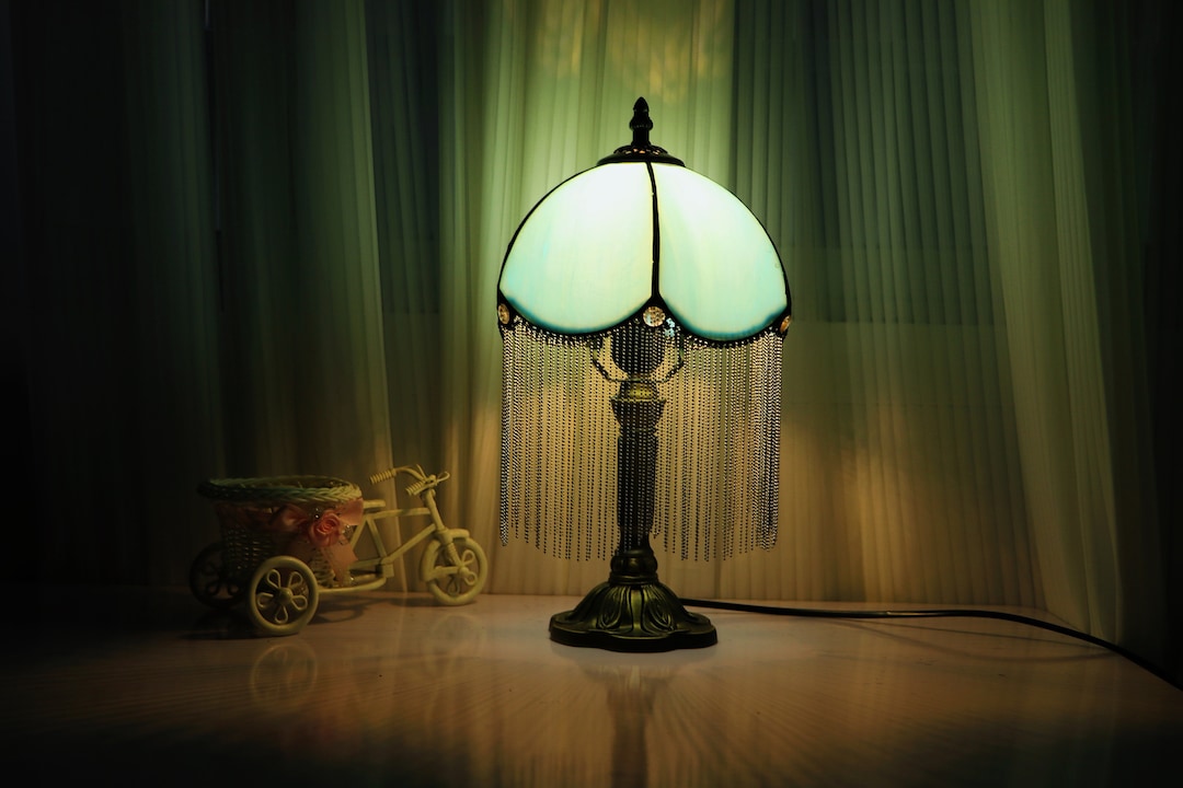 Creative Retro Table Lamp, Retro Minimalist Table Lamp Tassel Table