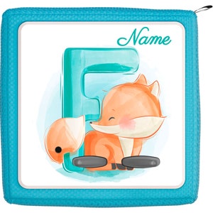 Toniebox protective film with name customizable | Fox with Letter F
