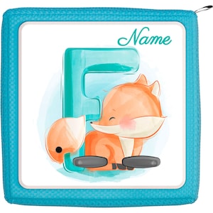 Toniebox protective film with name customizable | Fox with Letter F