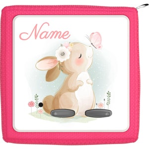 Toniebox protective film can be personalized with a name Bunny with butterfly image 1