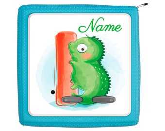 Toniebox protective film with name customizable | Iguana with letter i