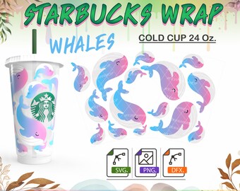 Download Svg Png Files For Cricut Digital Download Whale Starbucks Svg Ocean Wrap Whale Fish Dolphin Under The Sea Starbucks Wrap Cold Cup 24 Oz Clip Art Art Collectibles Efp Osteology Org