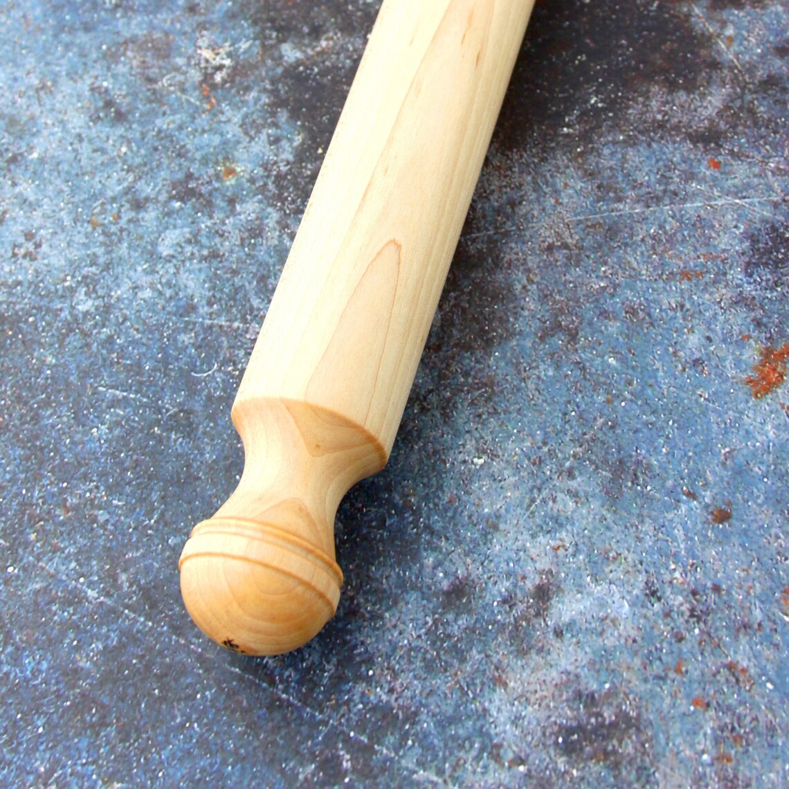36 Pasta Rolling Pin Italian Mattarello Maple Hand Etsy