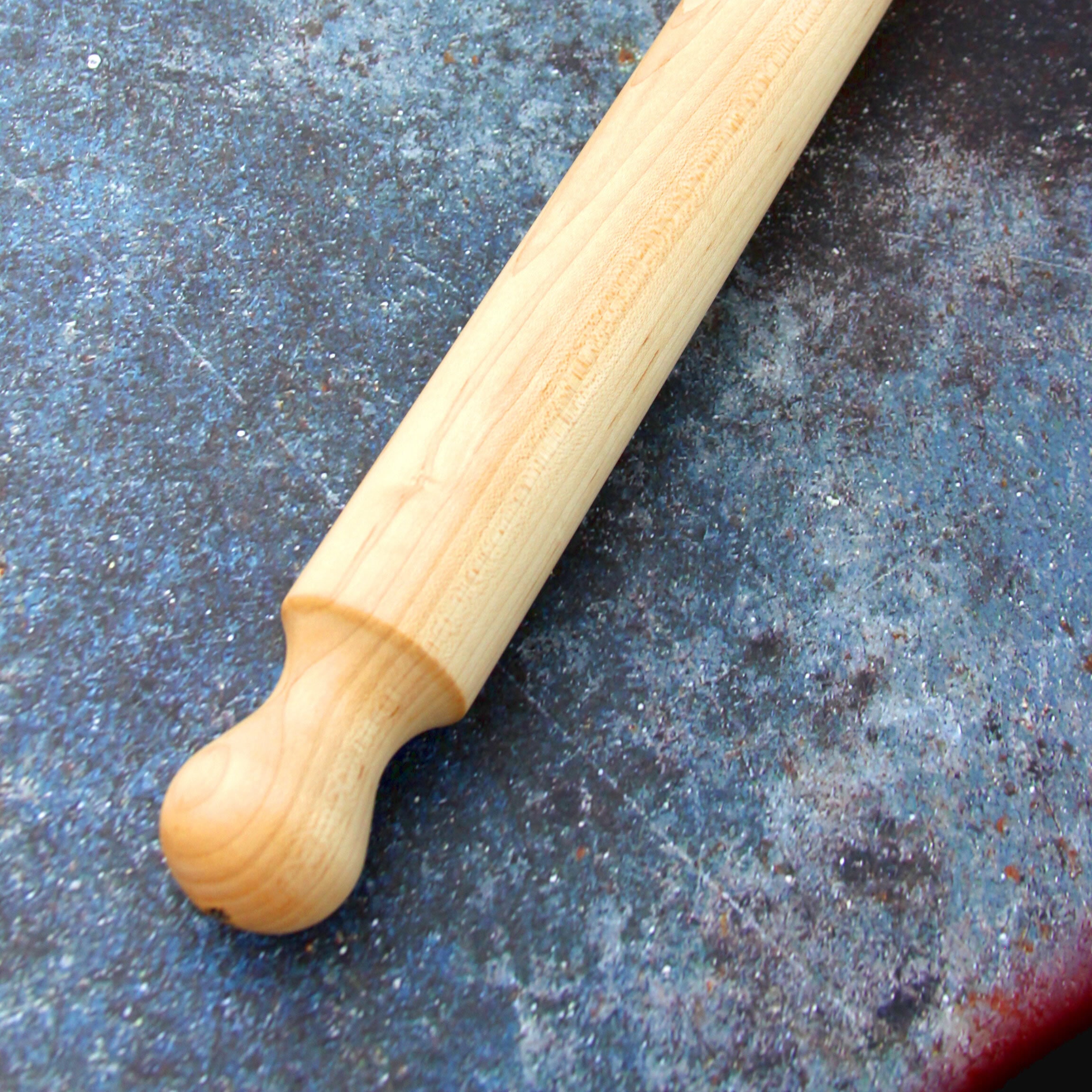 36 Pasta Rolling Pin Italian Mattarello Maple Hand Etsy